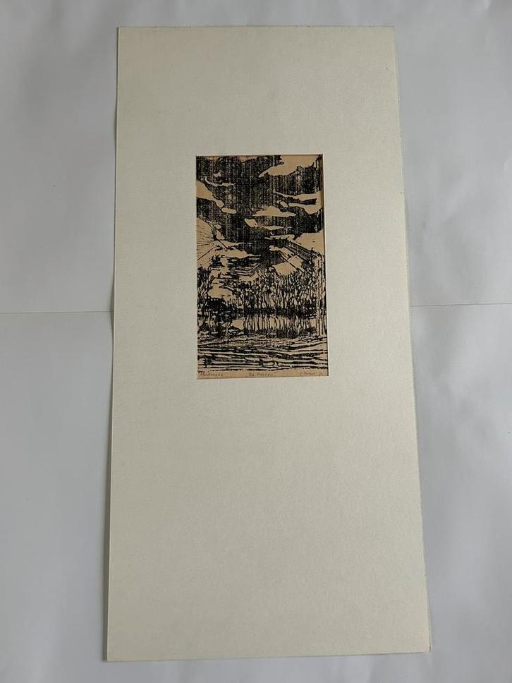 ‘De Monden’, houtsnijwerk uit 1974; Lucas Zwart, Antiek en Kunst, Kunst | Beelden en Houtsnijwerken, Ophalen of Verzenden