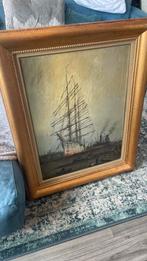 Wim Bos olie op doek, Antiek en Kunst, Ophalen