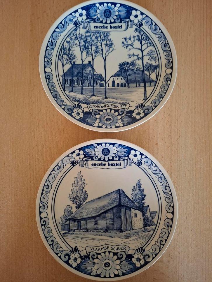 Twee Encebe Boxtel Wandborden, Antiek en Kunst, Antiek | Wandborden en Tegels, Ophalen of Verzenden