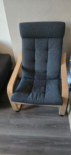 Ikea Poang Kuipstoel - Comfortabel en Stijlvol, Huis en Inrichting, Fauteuils, Ophalen, Gebruikt, Stof, 50 tot 75 cm