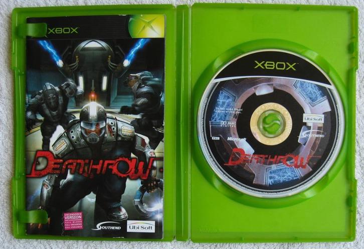 XBox - Deathrow (met handleiding), Spelcomputers en Games, Games | Xbox Original, Gebruikt, Vechten, 1 speler, Vanaf 7 jaar, Ophalen of Verzenden