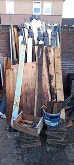 Gratis af te halen sloop tuinhout, Doe-het-zelf en Verbouw, Plank, Gebruikt, Minder dan 200 cm, Minder dan 25 mm