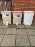 Diverse Afvalemmer zonder deksel 50 ltr of 35 ltr,prullenbak, Kunststof, 50 tot 75 cm, 40 liter of meer, Ophalen of Verzenden