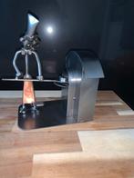 Mannen van Staal Bakker - Uniek Kunstwerk, Antiek en Kunst, Ophalen of Verzenden