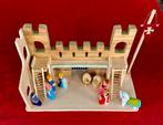 Houten kasteel, Kinderen en Baby's, Speelgoed | Houten speelgoed, Ophalen of Verzenden, Nieuw