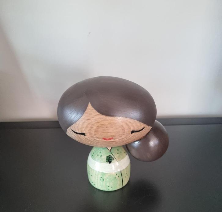 Schattige Creatieve Kokeshi van PvdK, Antiek en Kunst, Kunst | Niet-Westerse kunst, Verzenden