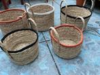 Rieten manden nieuw xenos 5 stuks!, Huis en Inrichting, Woonaccessoires | Schalen en Manden, Ophalen of Verzenden, Zo goed als nieuw