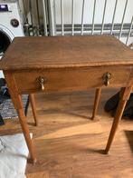 Antiek sidetabel, Ophalen, Gebruikt, 50 tot 100 cm, Eikenhout