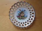 Schaaltje met molen, rand met hartjes, Antiek en Kunst, Ophalen of Verzenden