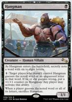 Hangman, Hobby en Vrije tijd, Verzamelkaartspellen | Magic the Gathering, Ophalen of Verzenden, Zo goed als nieuw, Meerdere kaarten