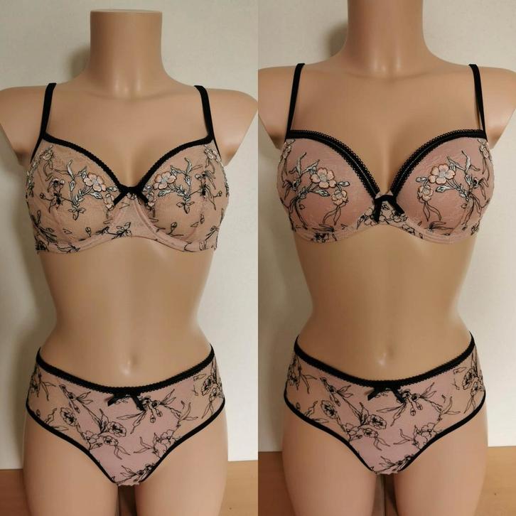 Nieuw marie jo bh blossom
Voorgevormde bh 75b 80c of 75d, Kleding | Dames, Ondergoed en Lingerie, BH, Ophalen of Verzenden