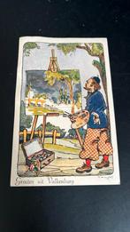 Valkenburg Illustratie met le porello, Ophalen of Verzenden, 1920 tot 1940, Ongelopen, Overige thema's