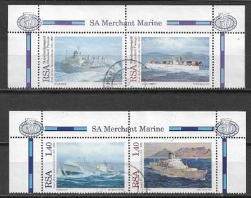 Zuid Afrika 1996 Koopvaardij marine boot schp 2x paar beschikbaar voor biedingen