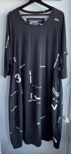 jurk van RUNDHOLZ,  z/w,  met opschrift,  mt XL = 42/44, RUNDHOLZ, Blauw, Maat 42/44 (L), Ophalen of Verzenden