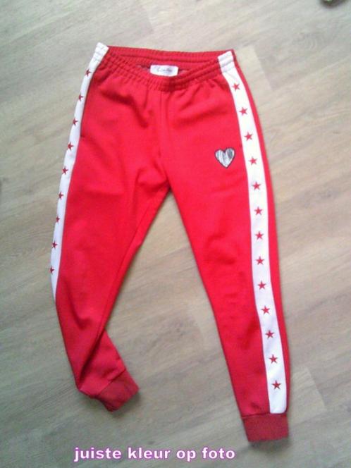 La cafe noir studio rode sportbroek trainingsbroek S, Kleding | Dames, Broeken en Pantalons, Gedragen, Maat 36 (S), Rood, Lang