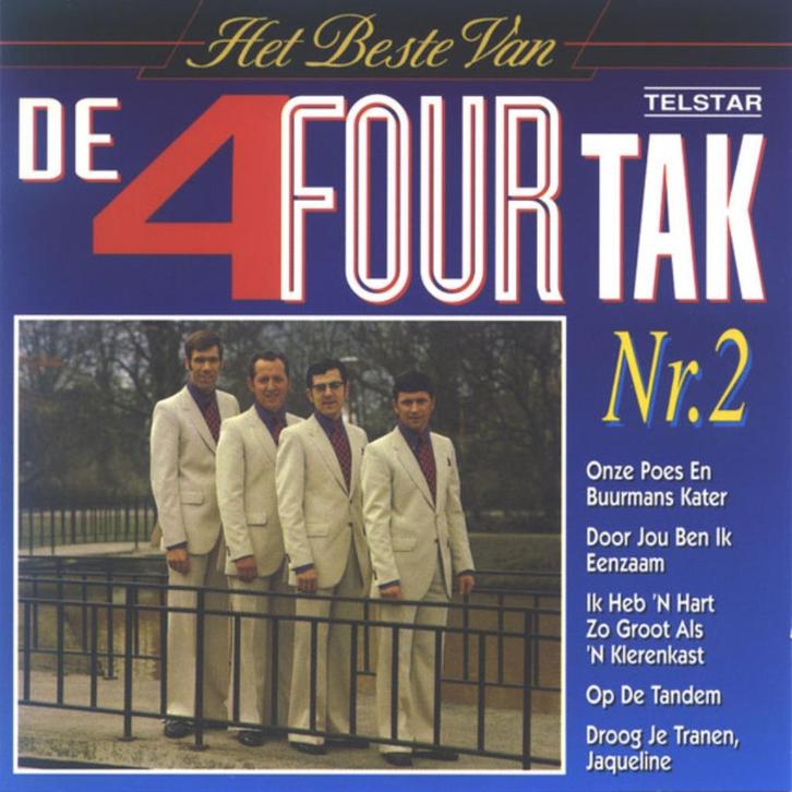 De Four Tak - Het beste van de Four Tak deel 2 - CD, Cd's en Dvd's, Cd's | Nederlandstalig, Nieuw in verpakking, Ophalen of Verzenden
