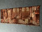 Vintage wandkleed – klassiek Europees interieurtafereel., Ophalen of Verzenden