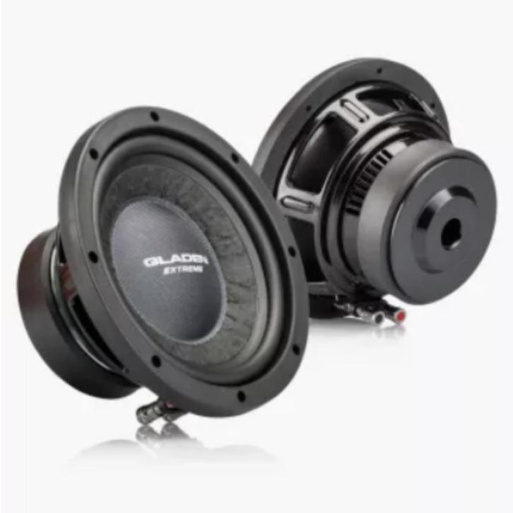 Gladen RS08 subwoofer 8 inch 175 watts RMS 4 ohms, Auto diversen, Autospeakers, Nieuw, Ophalen of Verzenden