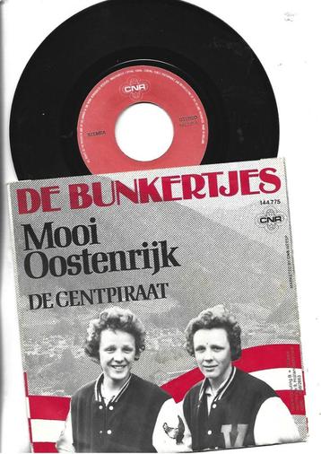 DE BUNKERTJES SINGLE 7" MOOI OOSTENRIJK - 1980 beschikbaar voor biedingen