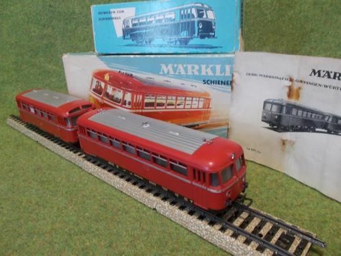 Marklin jaren 60 railbus 3016 4018 ovp boekje Verzenden kan, Hobby en Vrije tijd, Modeltreinen | H0, Zo goed als nieuw, Locomotief