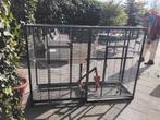 150 euro, Dieren en Toebehoren, Vogels | Hokken en Kooien, Ophalen, Zo goed als nieuw, Metaal, Vogelkooi