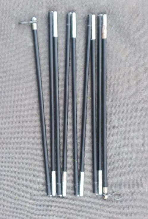 Fiberglas tent/boogstok van 4,5 m. en een diam.van 12,7 mm., Caravans en Kamperen, Tentaccessoires, Zo goed als nieuw, Ophalen of Verzenden