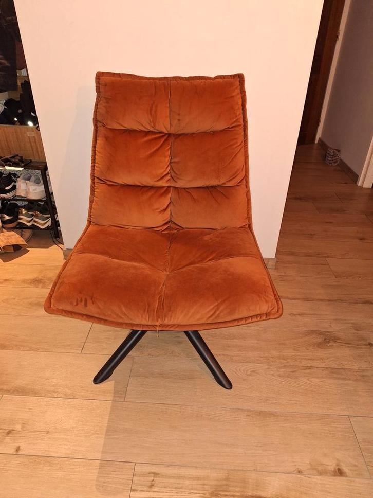 2x Leen Bakker Clayton Draaifauteuil, Huis en Inrichting, Fauteuils, 50 tot 75 cm, 75 tot 100 cm, Ophalen of Verzenden