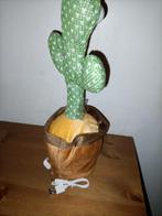 Dansende Cactus met Muziek en licht en praat je na!, Ophalen of Verzenden, Zo goed als nieuw, Overige typen, Met licht