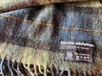 Wollen geruite (Zweedse) sjaal, Kleding | Dames, Mutsen, Sjaals en Handschoenen, Verzenden, Zo goed als nieuw, Sjaal