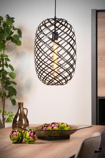 Wolfram lucide hanglamp zwart beschikbaar voor biedingen