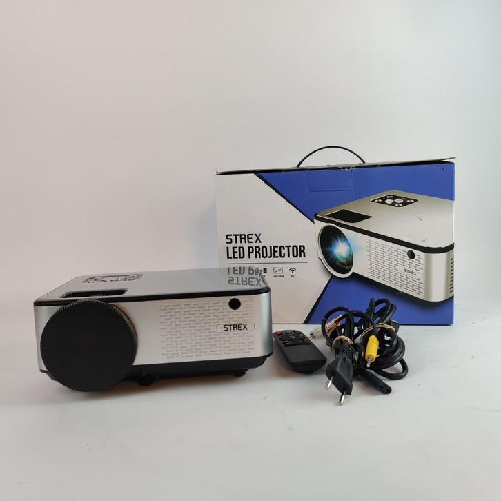 Strex sp64 beamer HDMI || Nu voor €59.99!, Audio, Tv en Foto, Beamers, Nieuw, LED, Ultra HD (4K), Ophalen of Verzenden