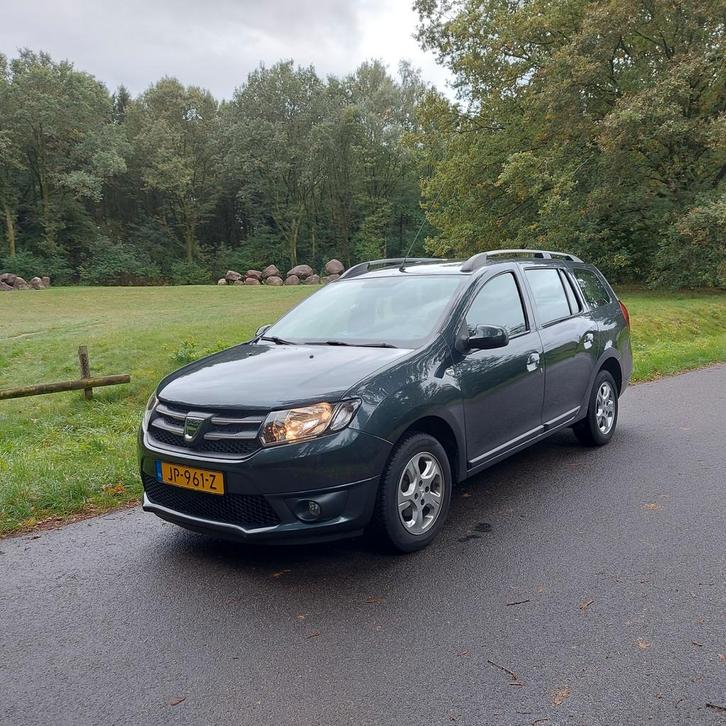 Dacia Logan 0.9 66KW bi-fuel TCE MCV Prestige 2016 Grijs, Auto's, Dacia, Particulier, Logan MCV, LPG, A, Stationwagon, Handgeschakeld