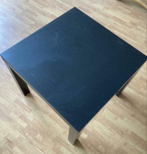 tafel bijzettafel zwart 55cm x 55cm x 45cm hoog, Huis en Inrichting, Tafels | Bijzettafels, Zo goed als nieuw, Ophalen of Verzenden