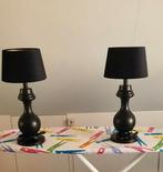 2 staande  schemerlampen, Huis en Inrichting, Lampen | Tafellampen, Ophalen, Zo goed als nieuw, Overige materialen, 50 tot 75 cm