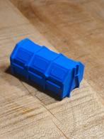 Afgesloten afvalcontainers 1/50 blauw, Verzenden, Nieuw, Matchbox