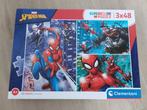 Spiderman puzzels 3x 48 stuks, Kinderen en Baby's, Speelgoed | Kinderpuzzels, 10 tot 50 stukjes, Zo goed als nieuw, Ophalen