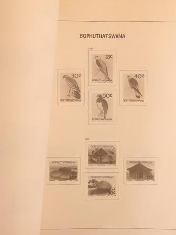 DAVO ZUID-AFRIKA/THUISLANDEN - met zegels - (W133) - 2/2 - beschikbaar voor biedingen