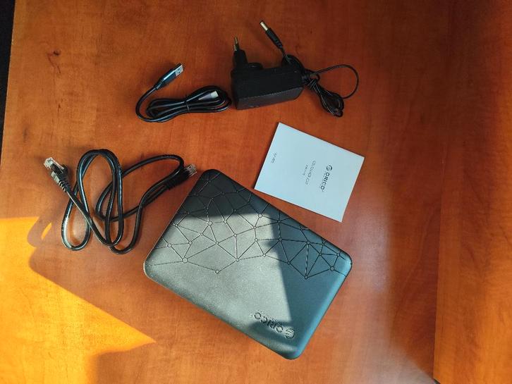 ORICO NAS External  3.5" met 3Tb HDD WD Red, Computers en Software, NAS, Zo goed als nieuw, Verzenden