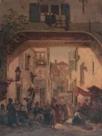 after Salomon Verveer 1813-1876) - Chromo - Boerenpoort  -, Ophalen of Verzenden