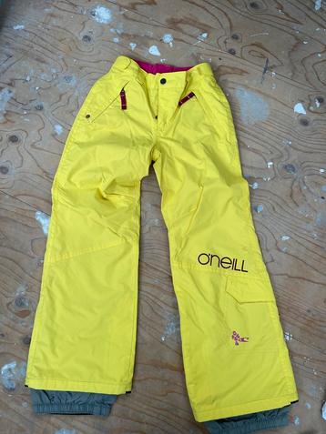 O'Neill Ski Broek Meisjes Geel Maat 152 beschikbaar voor biedingen