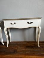 Sidetables +twee bijzettafels, 25 tot 50 cm, Gebruikt, Rechthoekig, Ophalen