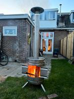 RVS bierfust kachel haard vuurkorf, Nieuw, Ophalen