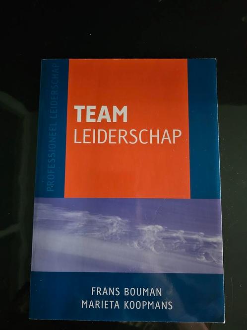Frans Bouman - Teamleiderschap, Boeken, Wetenschap, Zo goed als nieuw, Ophalen of Verzenden