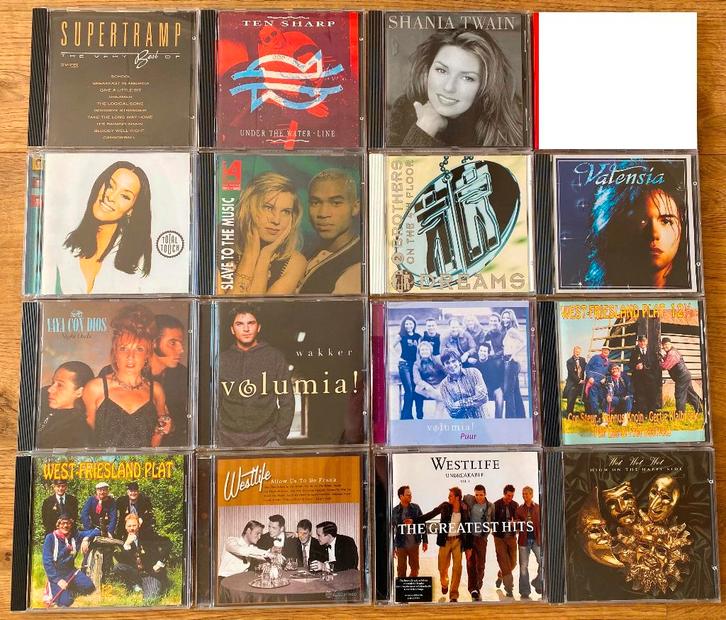 Diverse CD’S Deel 1E, Cd's en Dvd's, Cd's | Pop, Zo goed als nieuw, 1980 tot 2000, Ophalen of Verzenden