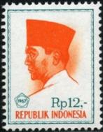 Indonesië 1967 - ZBL 579 - President Soekarno, Postzegels en Munten, Zuidoost-Azië, Verzenden, Postfris