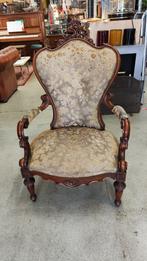 Antieke armfauteuil Voltaire, Antiek en Kunst, Ophalen