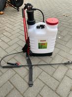 Drukspuit 12L inclusief 10 L groene aanslagverwijderer, Verzenden, Zo goed als nieuw, Onkruidbestrijding