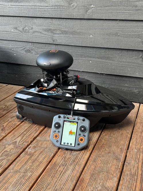 Voerboot met gps autopilot en dieptemeter, Watersport en Boten, Hengelsport | Karpervissen, Zo goed als nieuw, Overige typen, Ophalen of Verzenden