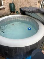 Intex Greywood Jacuzzi - 4 persoons deluxe, Tuin en Terras, Bubbelbaden en Hottubs, Ophalen, Gebruikt, Afdekzeil, Opblaasbaar