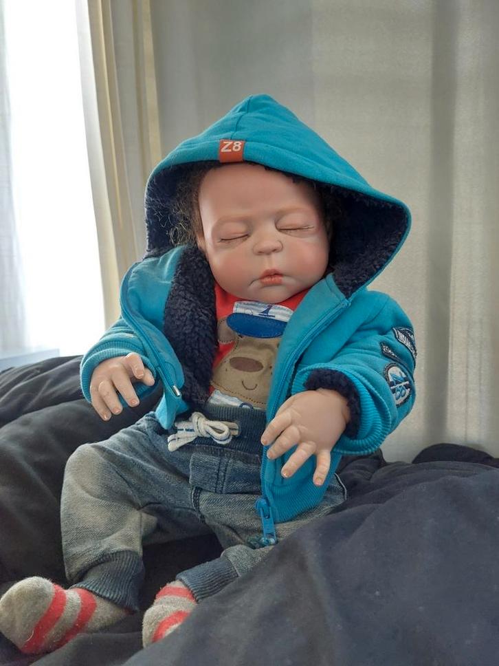 Net echt jongens pop zie alle foto's, Verzamelen, Poppen, Ophalen of Verzenden